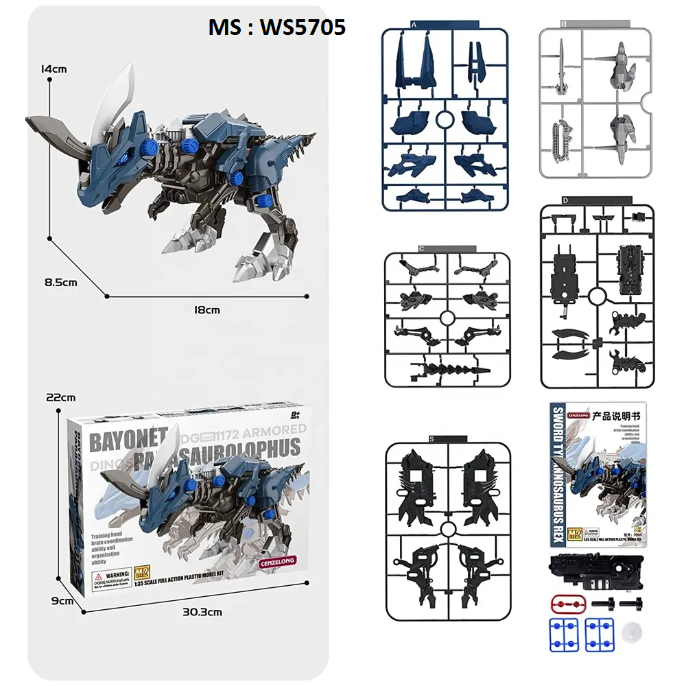 BỘ ĐỒ CHƠI LẮP RÁP THÚ VƯƠNG ĐẠI CHIẾN ZOIDS