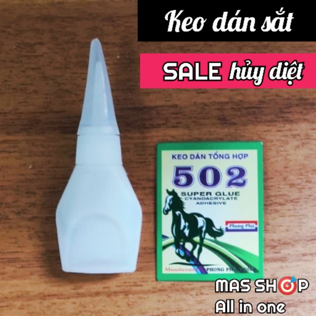 Keo dán sắt chai nhỏ tiện dụng