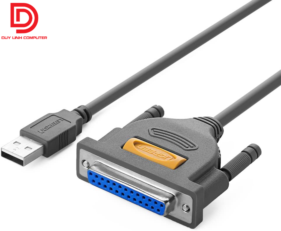 Dây cáp USB to DB25 Ugreen 20224 dành cho máy in