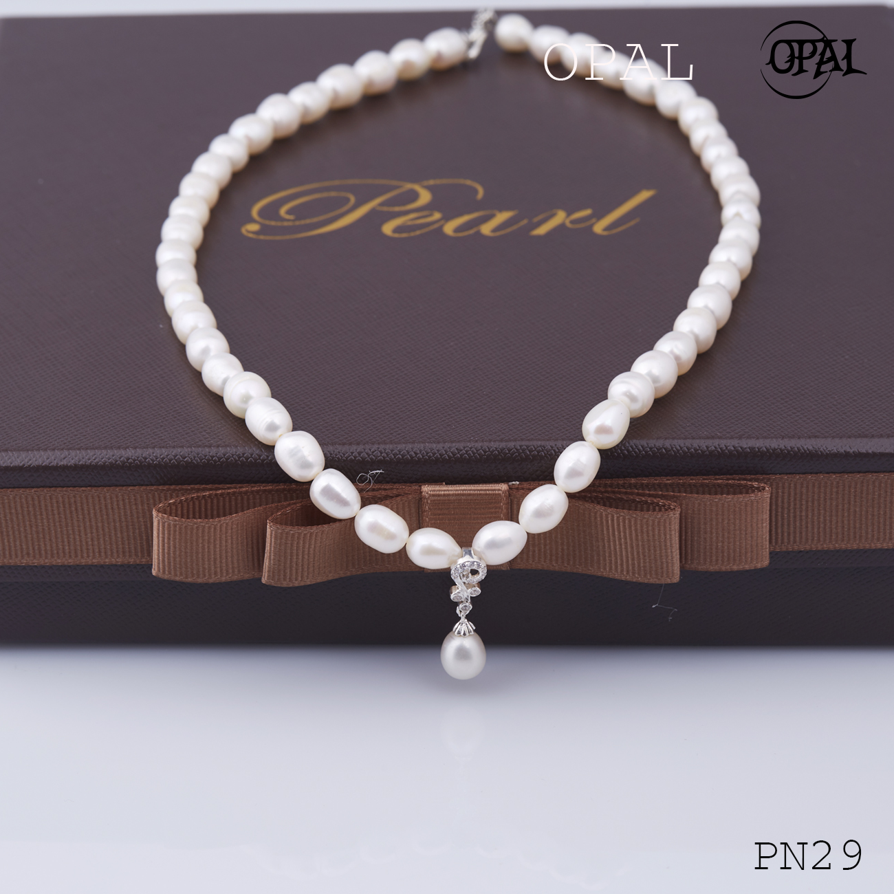 PN29- Chuỗi vòng cổ ngọc trai OPAL
