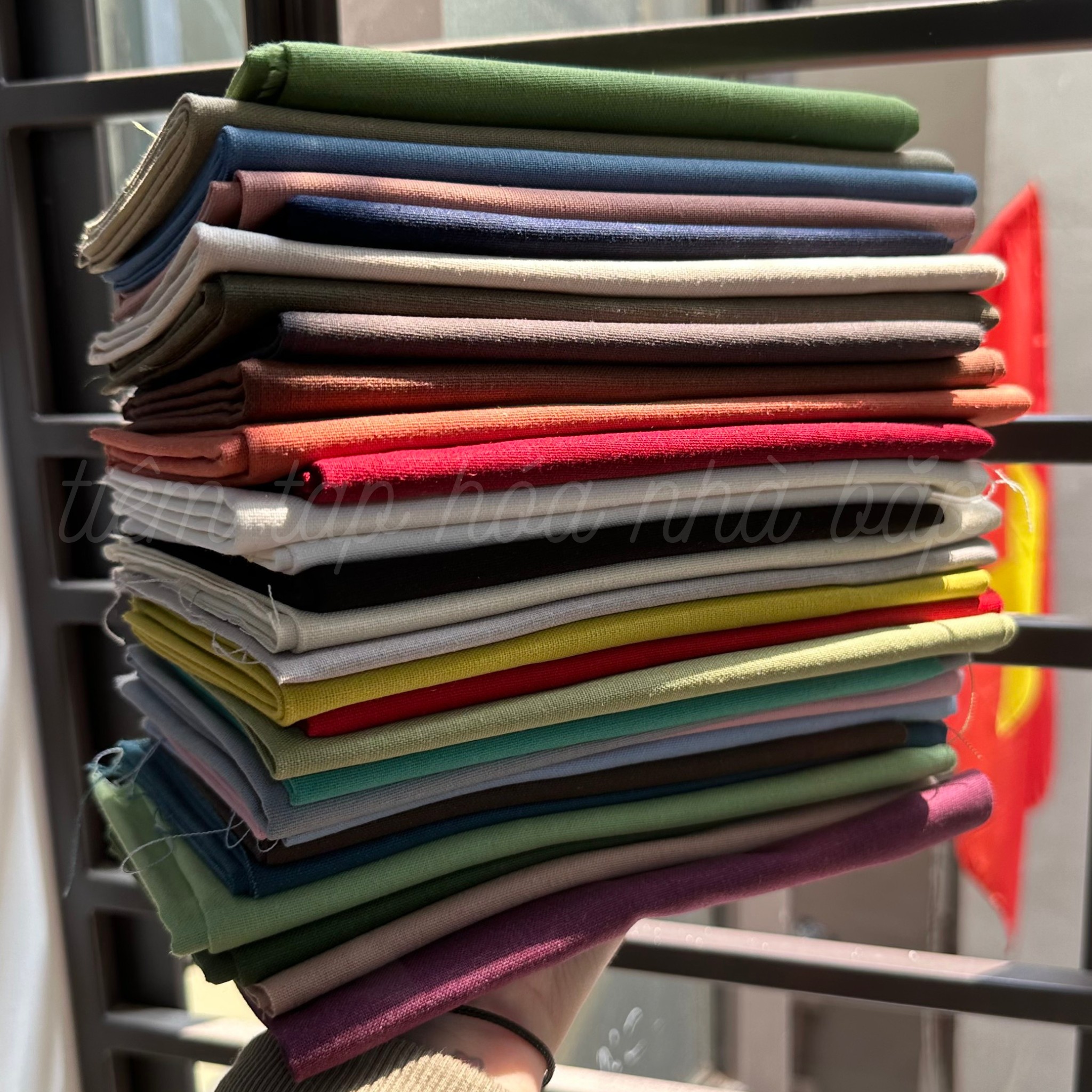 Vải Linen Bột Hàng Siêu Cấp