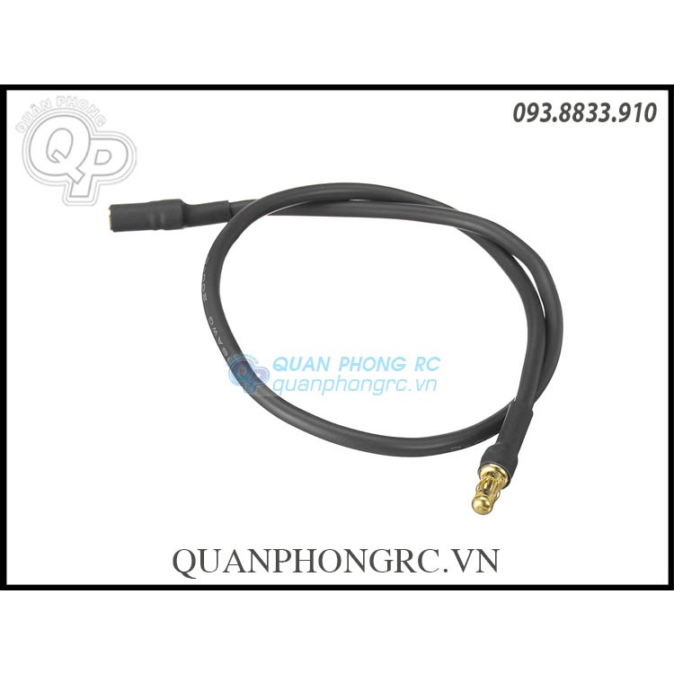 Dây Silicon Nối Dài Motor 30cm Jack Chuối 3.5mm  / 4.0mm (1 sợi) dành cho máy bay điều khiển