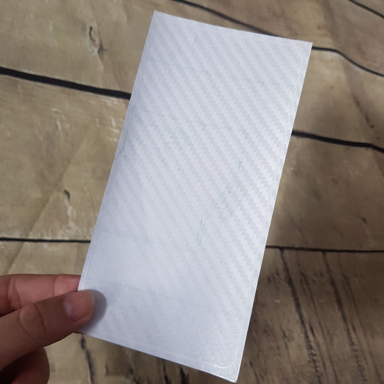 Dán mặt sau Oppo A35 carbon trong suốt cực đẹp