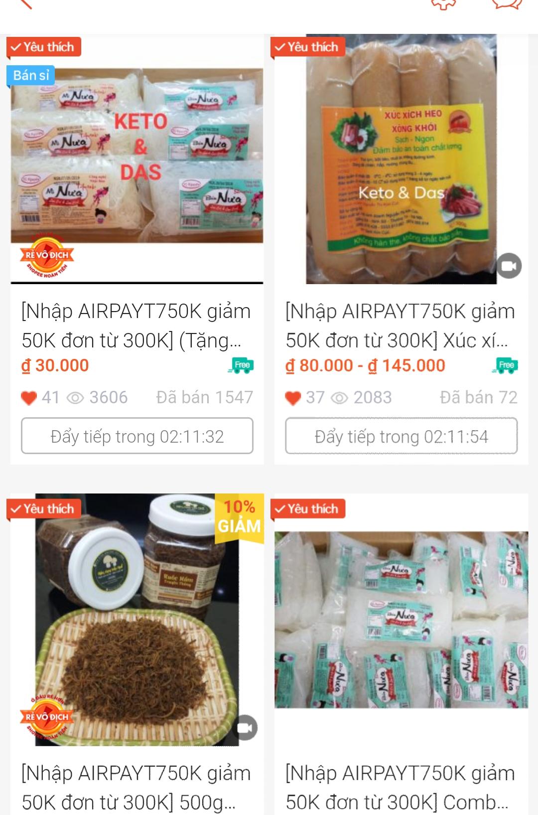 500g Ruốc nấm hương chay Organic (Chà bông nấm hương)