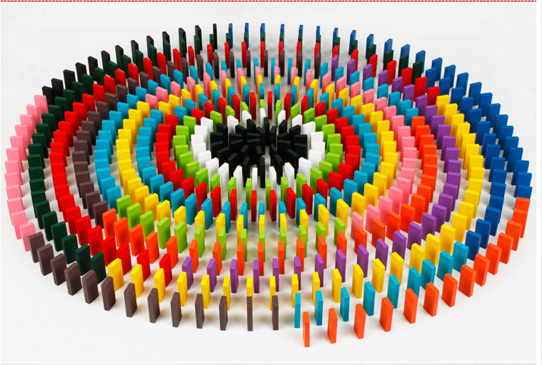 Bộ 360 quân domino bằng gỗ (đồ chơi)
