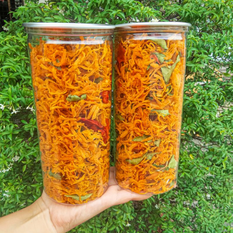 Sỉ 3kg khô gà lá chanh xé cay