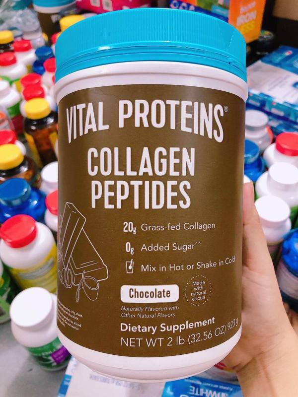 |𝐇𝐀̀𝐍𝐆 𝐀𝐈𝐑| Bột collagen thủy phân Vital Protein Collagen Peptides Chocolate 923g hàng Mỹ • 𝑷𝒆𝒓𝒇𝒕𝒆𝒆 𝑺𝒕𝒐𝒓𝒆