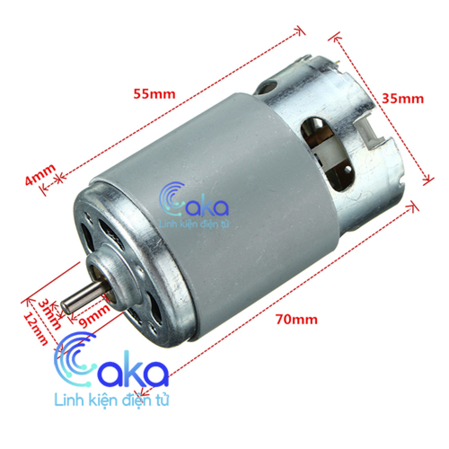 Motor 550 12V 18V 21V , Motor DC RS550