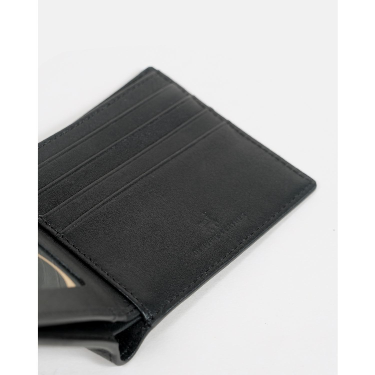 Ví Da Nam Gập Đôi Leonardo Bifold Morgan Wallet Da Nhập Khẩu Cao Cấp