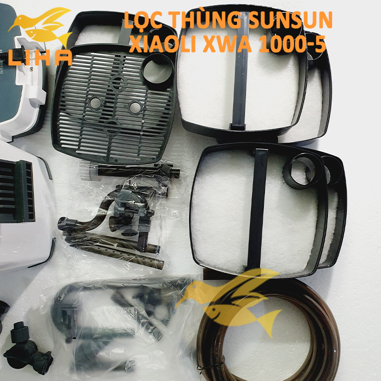 Lọc thùng sunsun xiaoli xwa600 xwa800 xwa1000 cho bể cá, thủy sinh