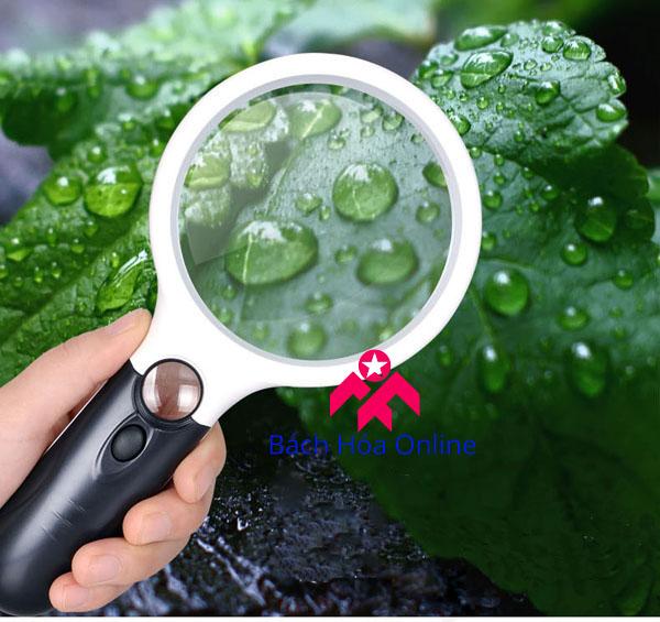 Kính lúp cầm tay 3X-45X có đèn