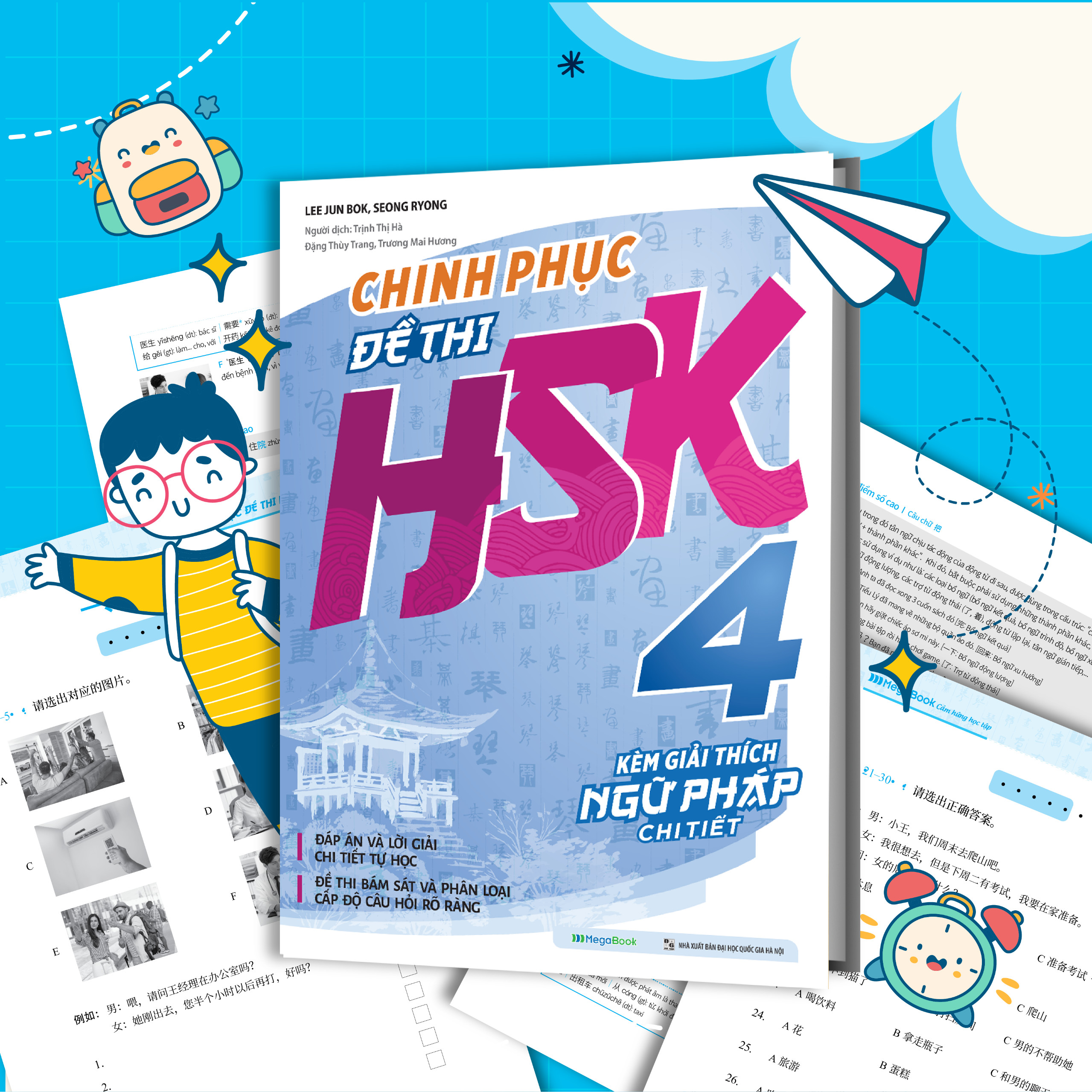 Sách chinh phục đề thi hsk 4
