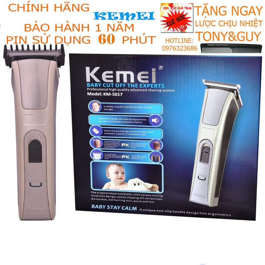 Tông đơ cắt tóc cắt tóc cho bé Kemei KM-5017