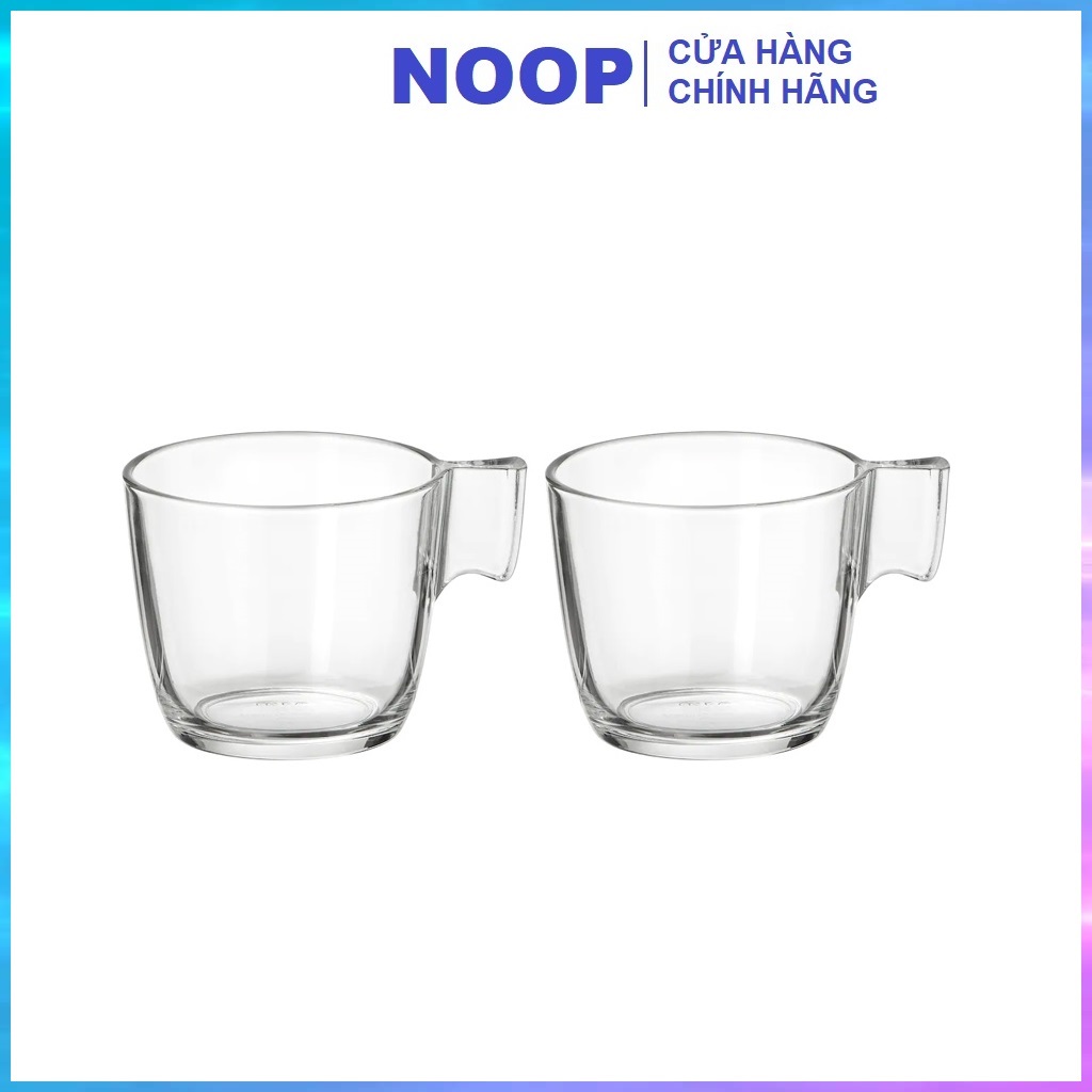 Bộ 2 ly cốc thủy tinh cao cấp Ikea