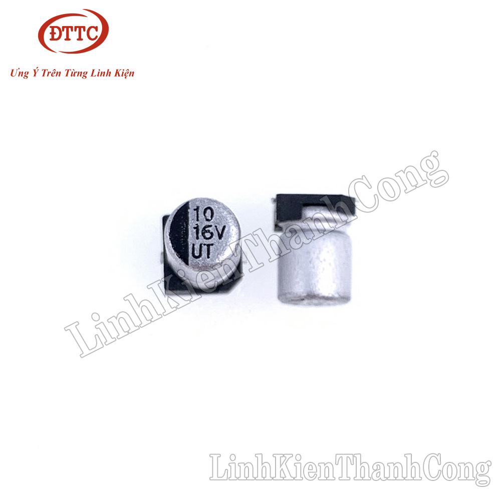 Bộ 2 Chiếc Tụ Nhôm 10uF 16V 4x5mm
