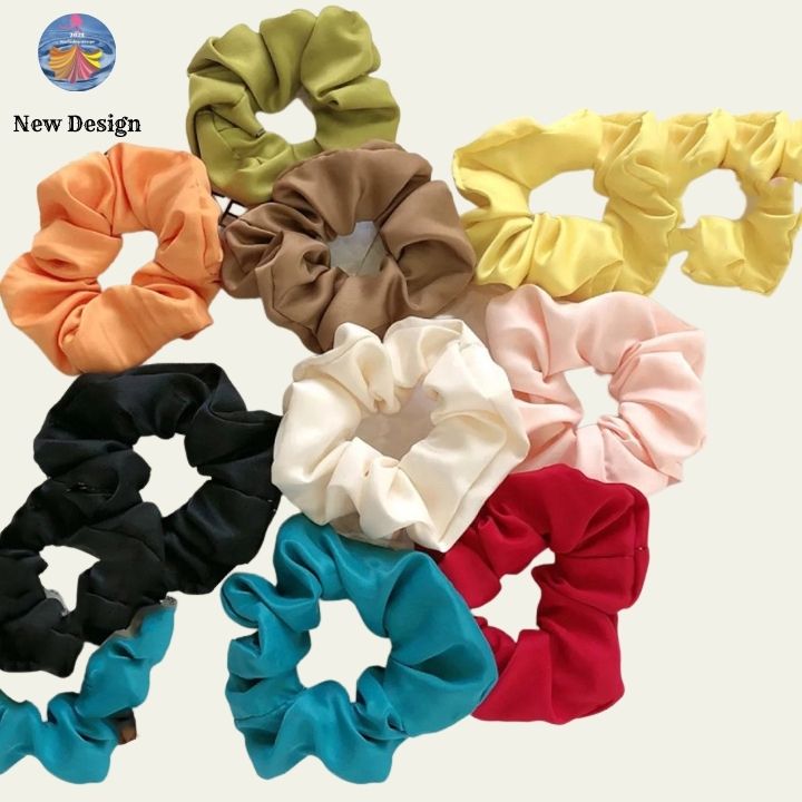 Dây buộc tóc cột tóc vải nhiều màu dễ thương - New Design PK0003