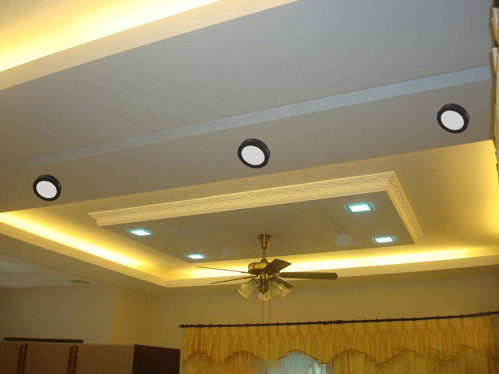 [HCM]ĐÈN LED ỐP NỔI TRÒN VIỀN ĐEN 12 W