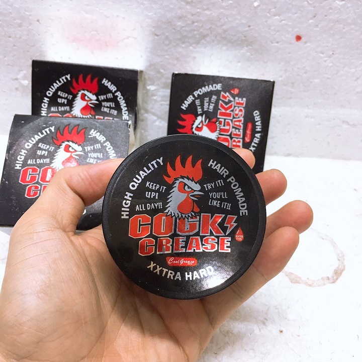 Sáp Vuốt Tóc Clay Cream Cock Crease Con Gà