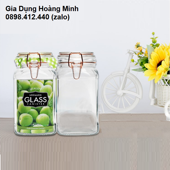 [HCM]hủ thủy tinh lock&lock - hủ thủy tinh lock&lock