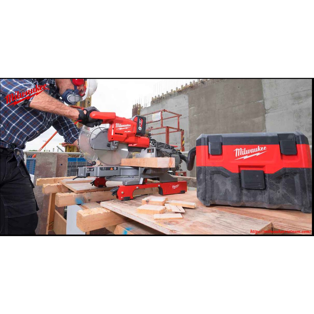 Máy hút bụi khô, ướt Milwaukee M18 bãi 0880-20.