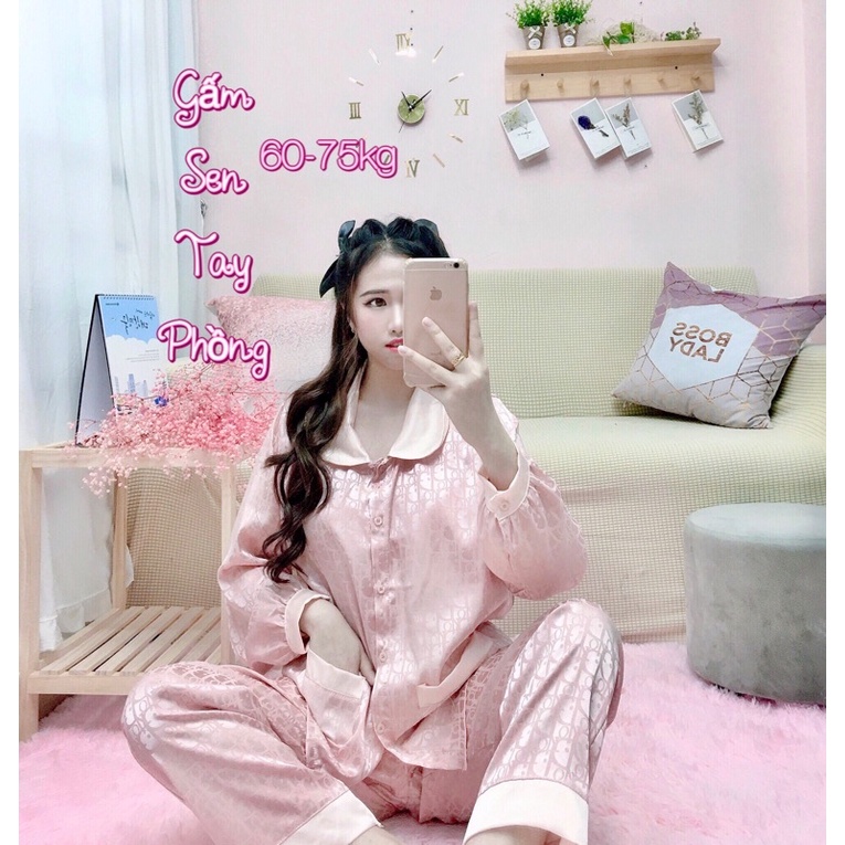 Đồ Bộ Gấm Cao Cấp Bigsize 55-75kg R