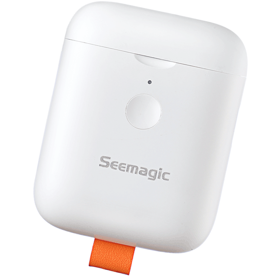 Seemagic Electric Nail Clipper Mini with Auxiliary Lighting Alloy Cutter Head Electric Nail Filer
