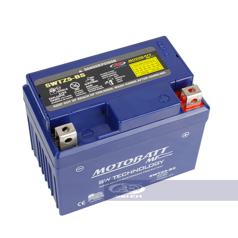 BÌNH MOTOBATT MTB SWTZ5-BS (Khô - Bình Lùn) MTB-SWTZ5-BS