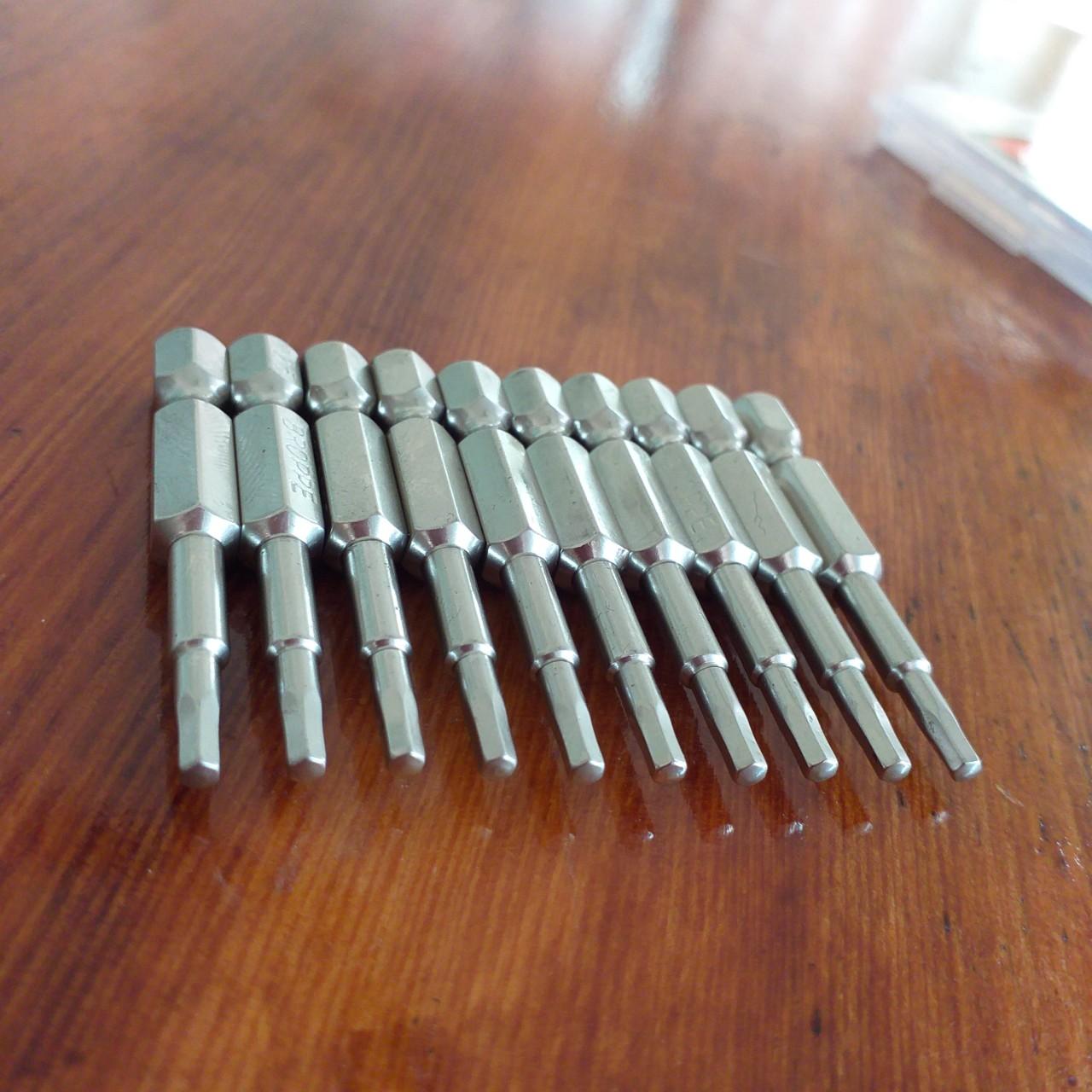 MŨI VÍT ĐẦU LỤC GIÁC H2.5 BROPPE