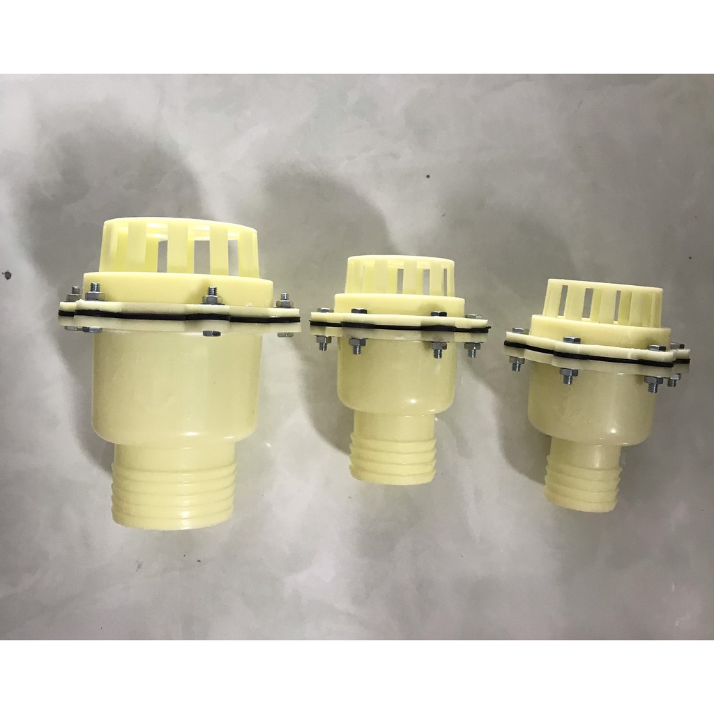 Luper máy bơm nước nhựa vàng phi 40, phi 50, phi 60