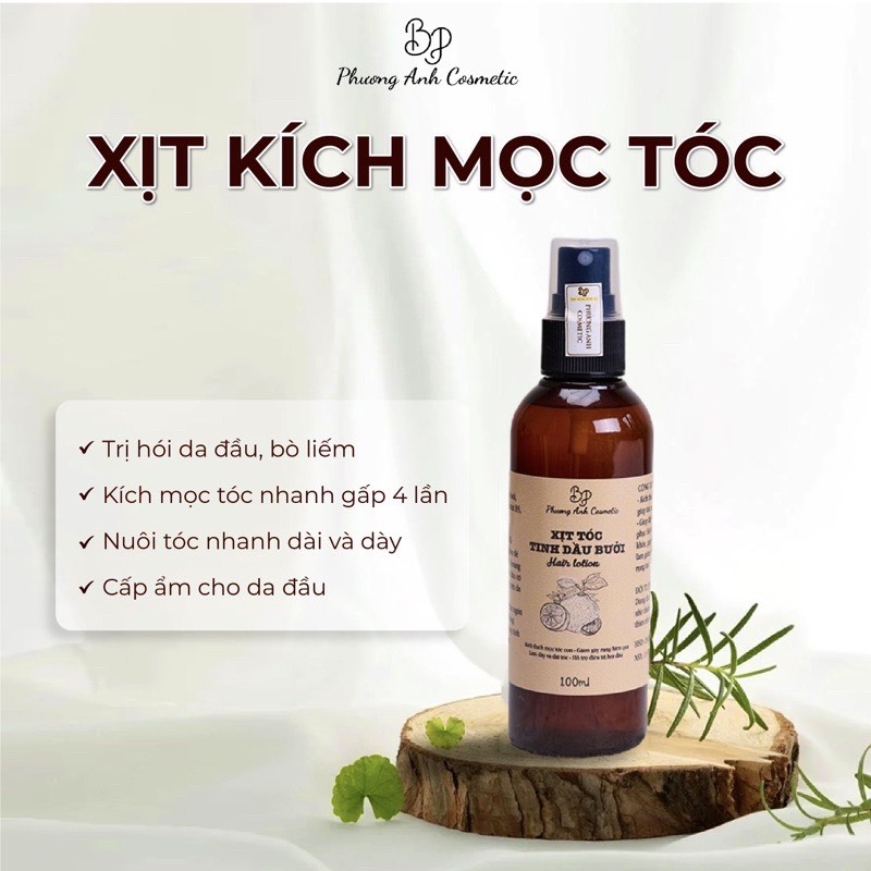 Tinh Dầu Bưởi Kích Mọc Tóc Phương Anh Cosmetics 100ml