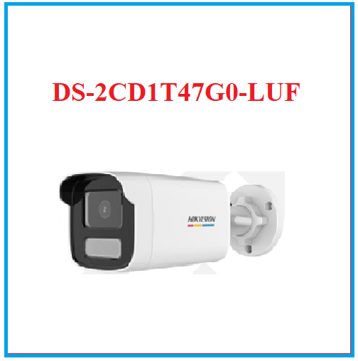 Camera ip colorvu lite 4.0 megapixel hikvision ds-2cd1t47g0-luf