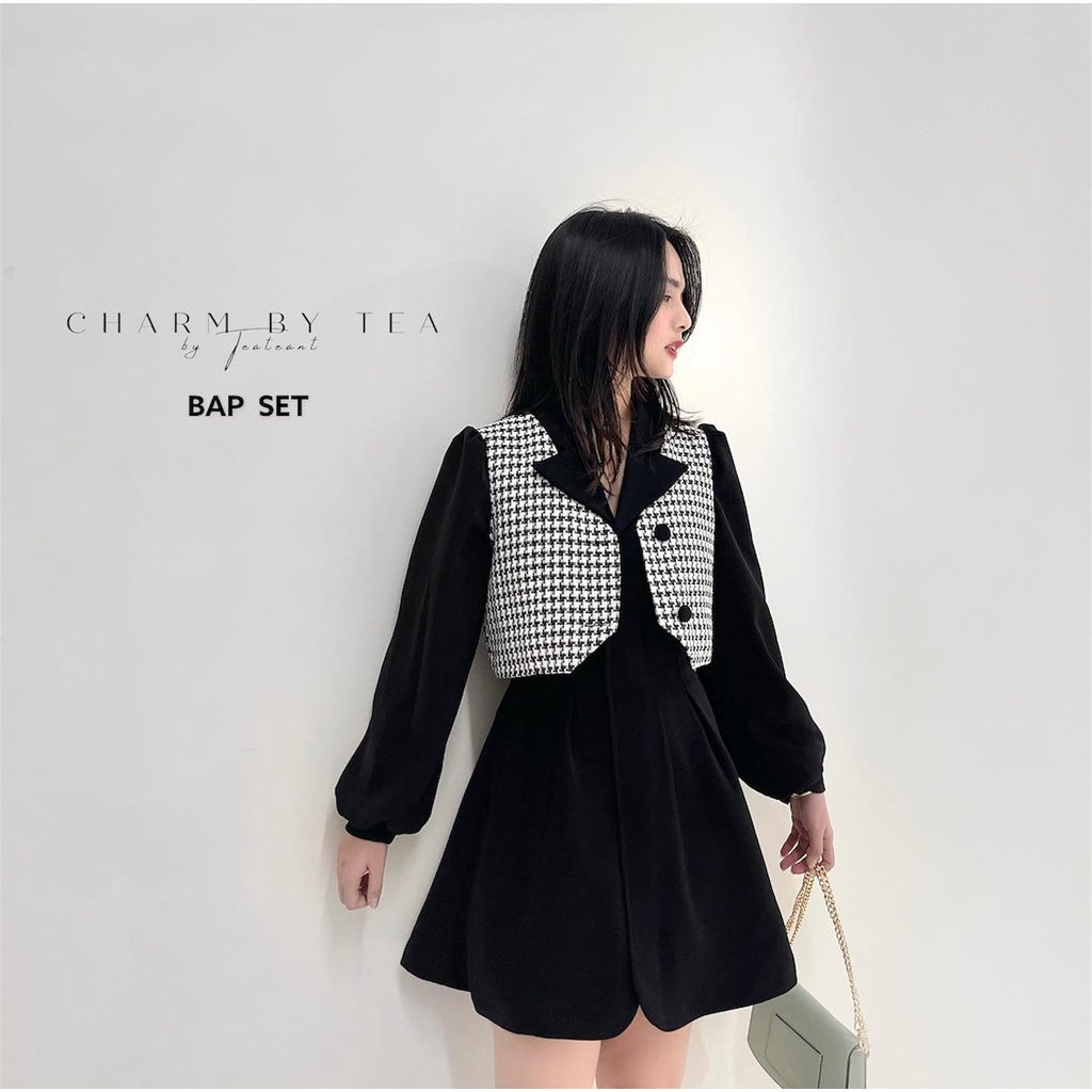 Bộ váy thiết kế Charm By Tea , mã sản phẩm BAP SET