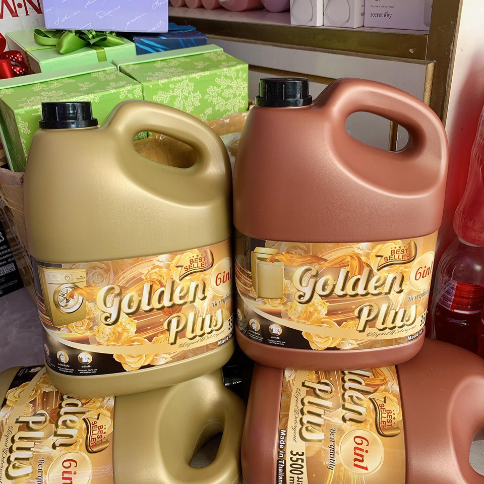 NƯỚC GIẶT GOLDEN PLUS 6IN1 3500ML THÁI LAN