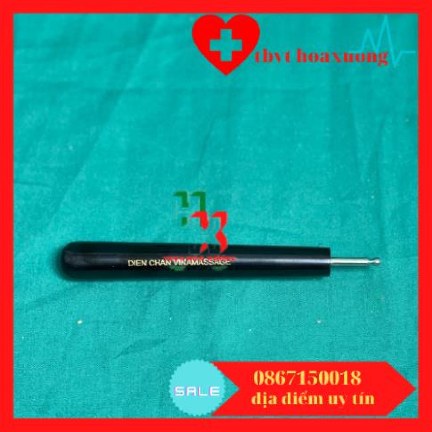 Dùi Inox, Dùi Dò (Cây dò huyệt trên lưng) - Dụng cụ diện chẩn
