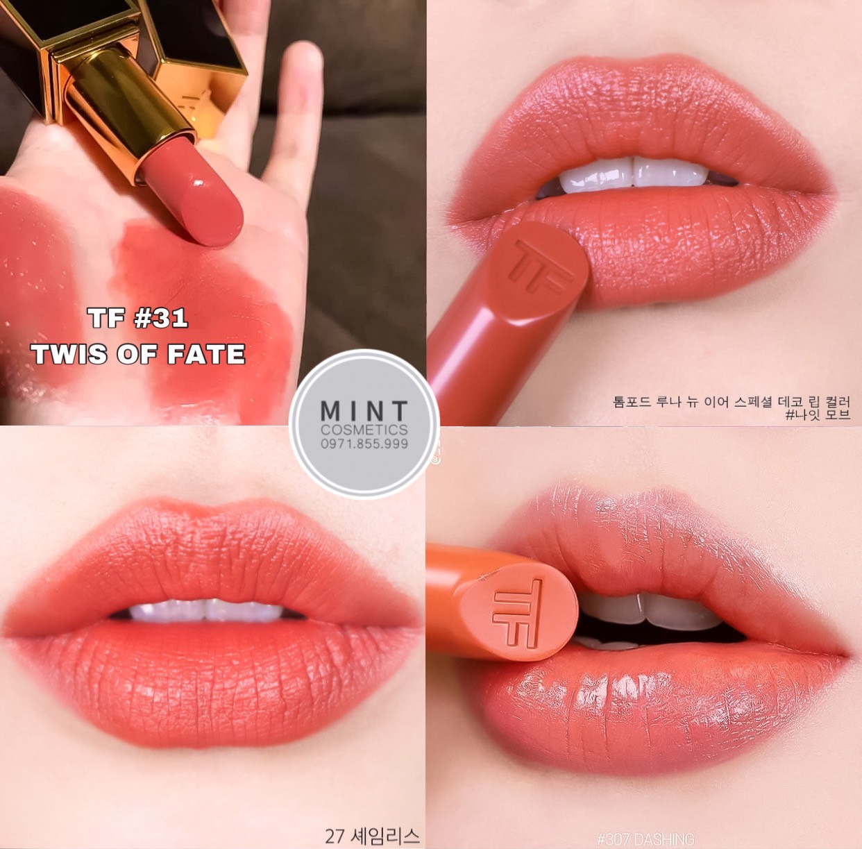 Son Tom Ford Lip Color Matte Lipstick Ruby Rush 07 Vỏ Đen Aura Store