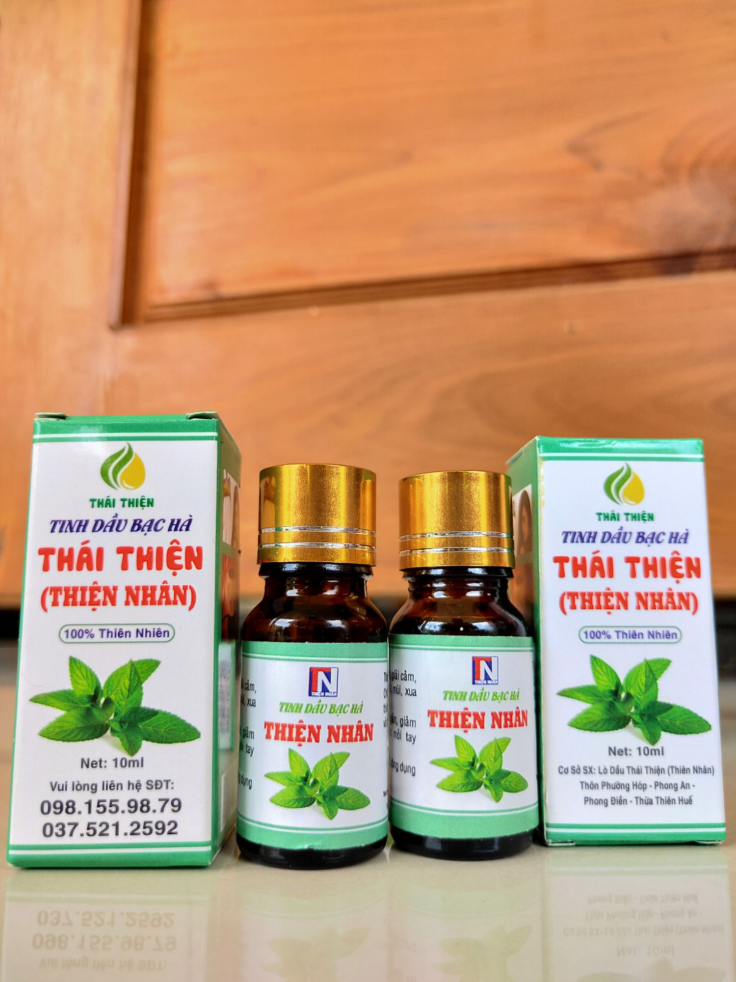 Tinh dầu bạc hà nguyên chất