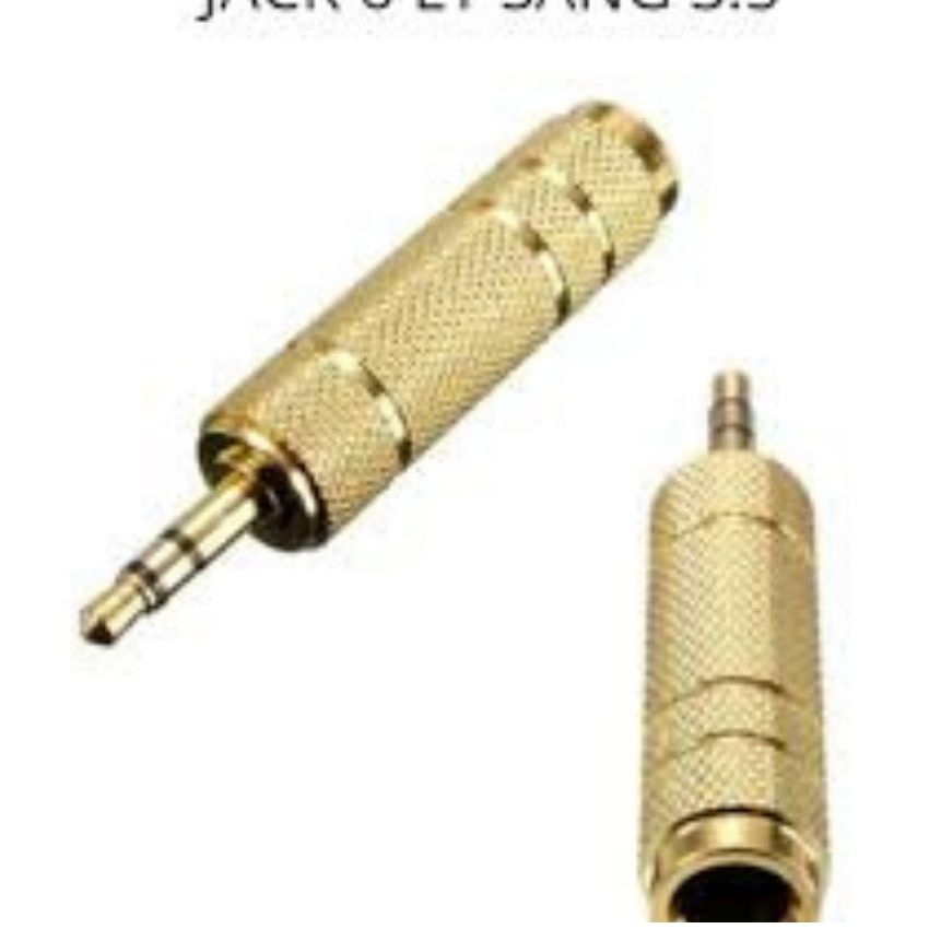 Jack đổi - Jack chuyển 3.5 mm sang 6.5 mm