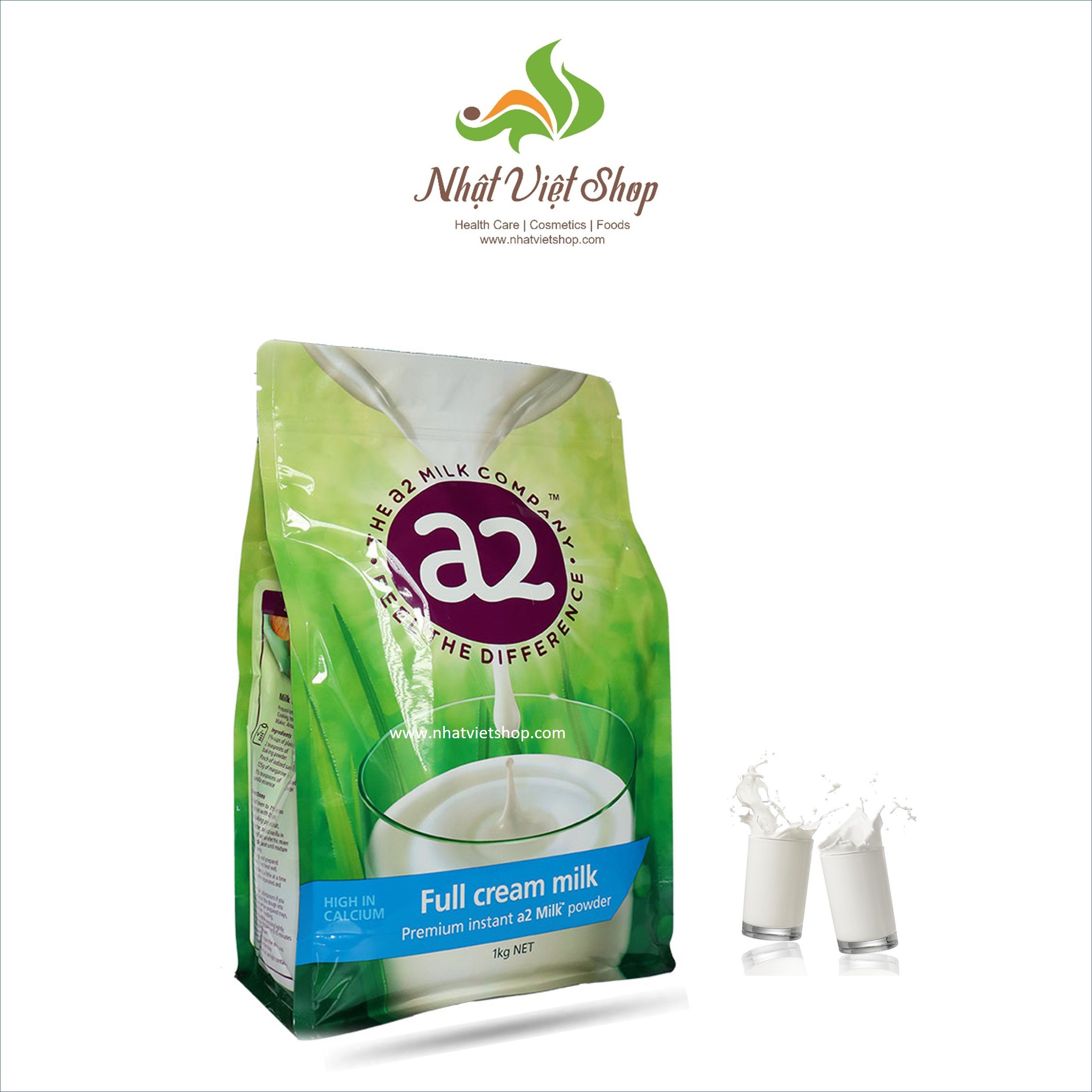 (Date: 2026) - Sữa Bột Nguyên Kem A2 Full Cream Milk của Úc 1kg