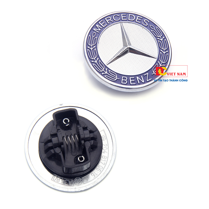 Car-Mercedes W204 logo head cap covers-57mm diameter