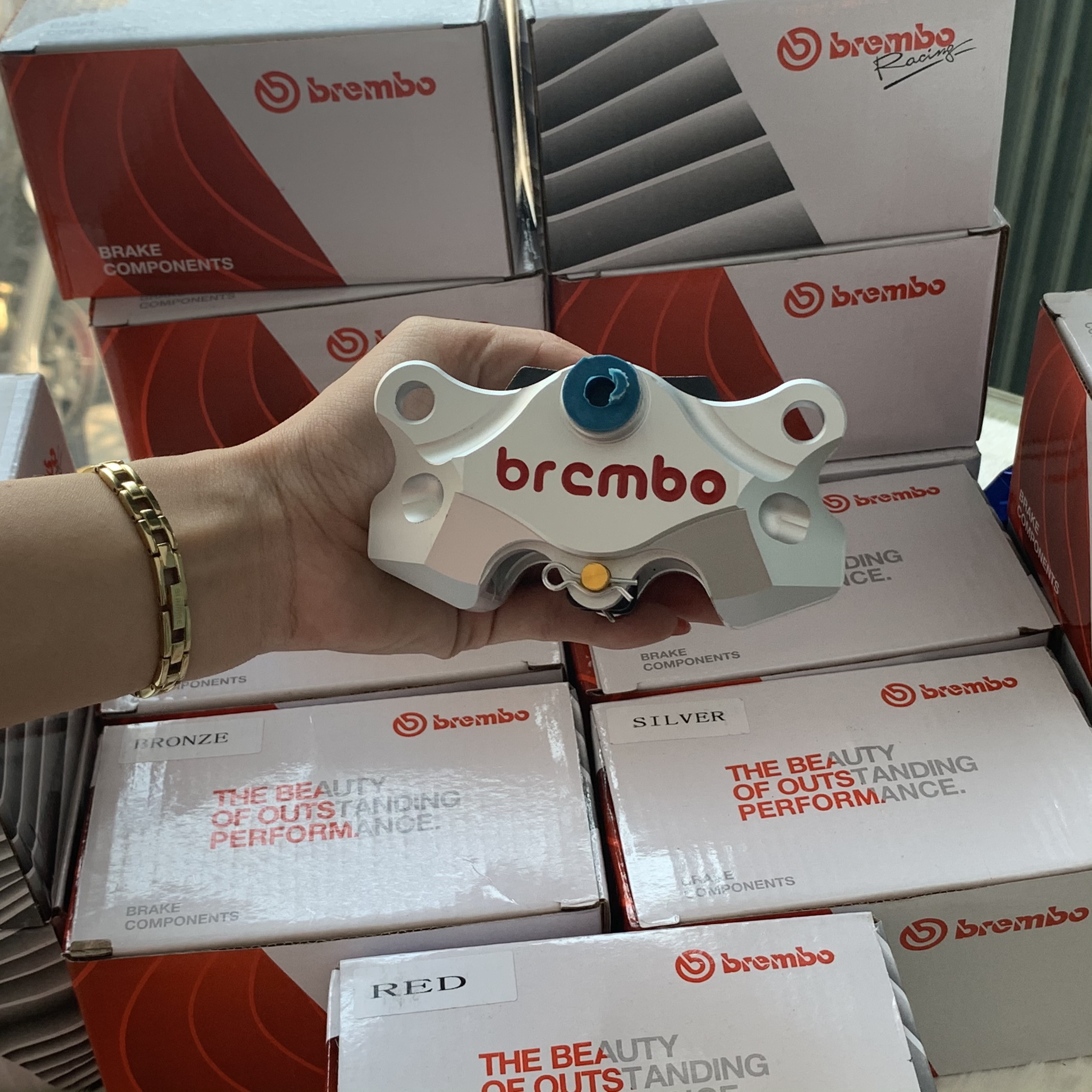 [ Gía rẻ ] Heo Brembo 2 Piston đối xứng gắn được mọi dòng xe