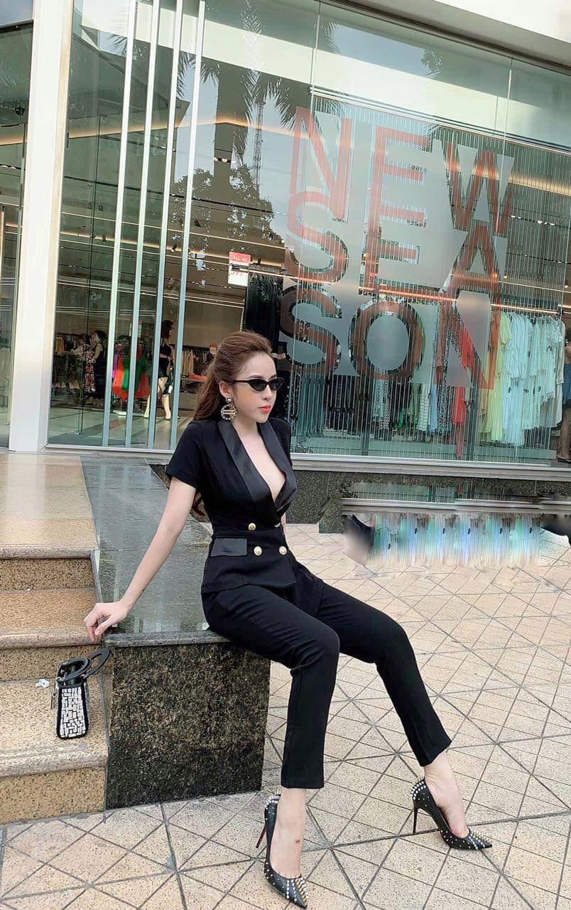 Sét áo vest phối quần tây