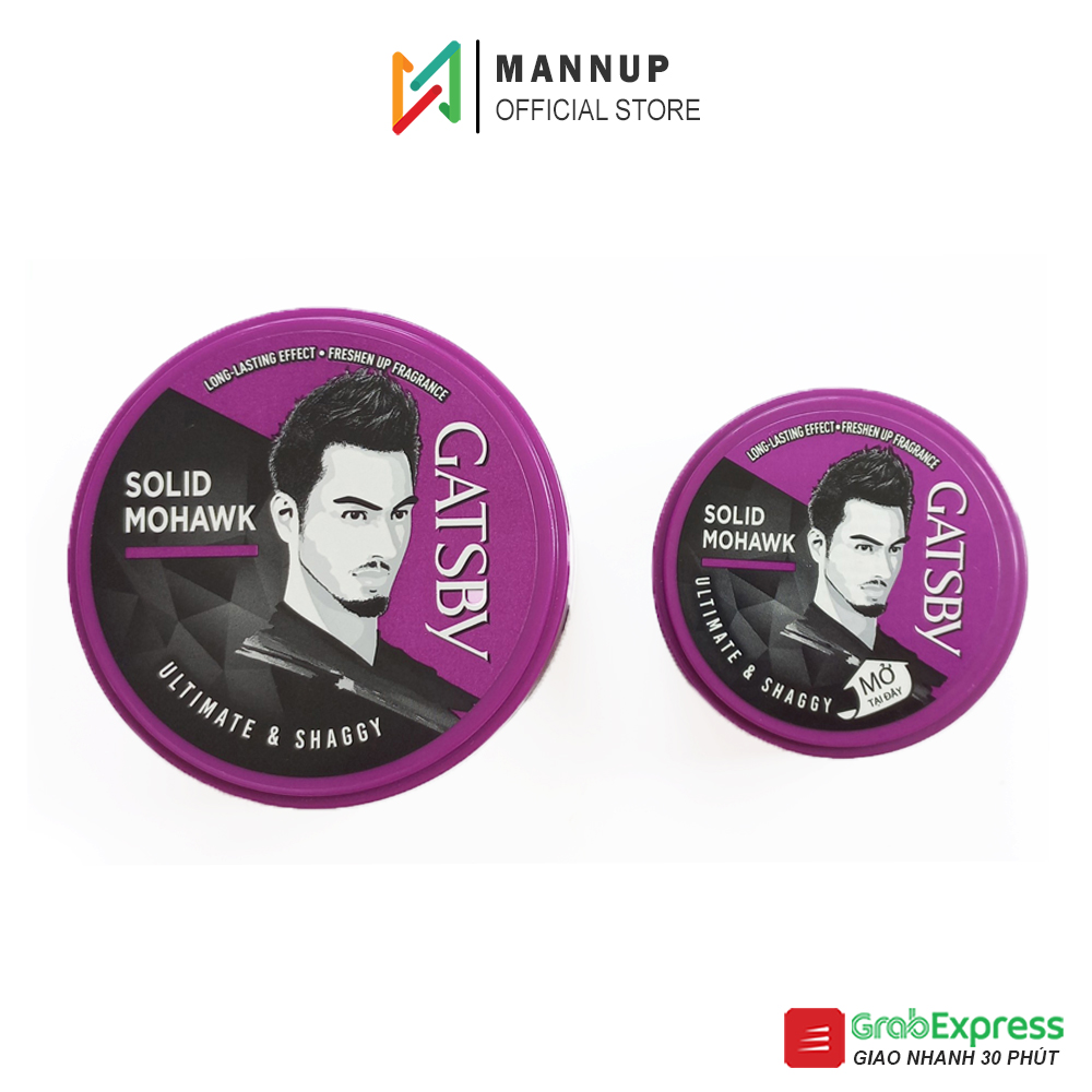 Sáp Vuốt Tóc Nam Gatsby Styling Wax (Hair & Free, Mat & Hard, Extreme Volume, Power & Spikes) 75g