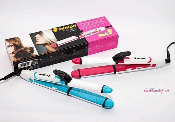 Máy Làm Tóc 3in1 - Máy Uốn/Duỗi/Dập Xù Tóc Đa Năng 3 Trong 1