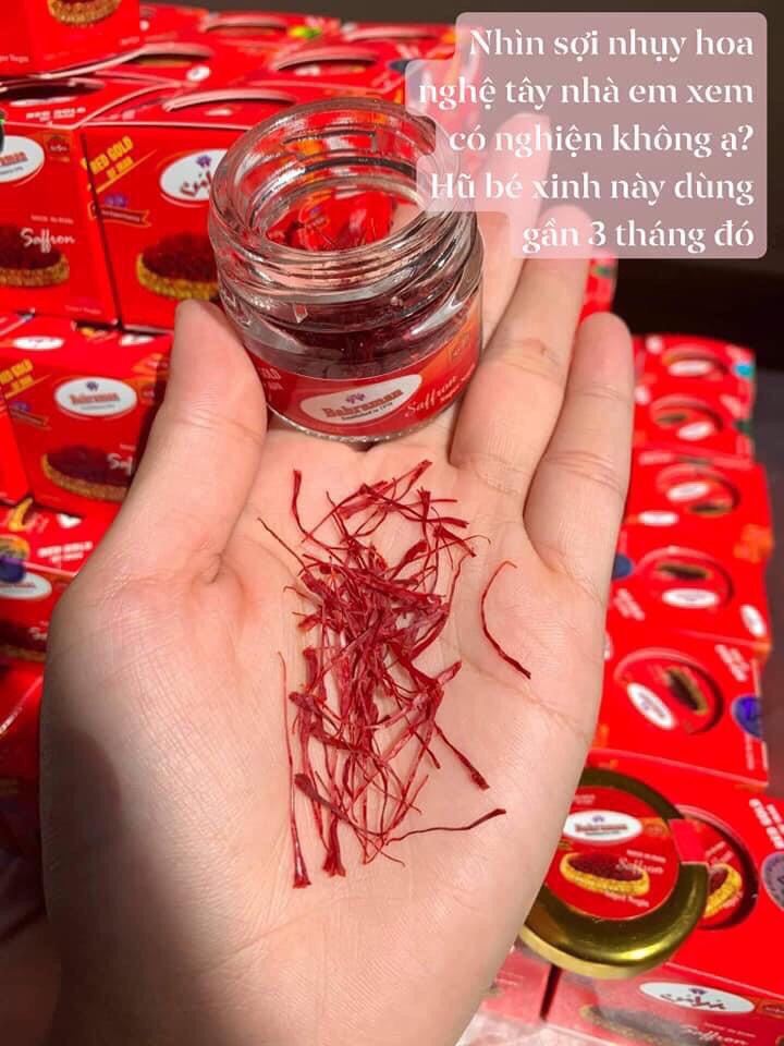 Combo 10 hộp saffron Super Negin giá sỉ (1gr/hộp)