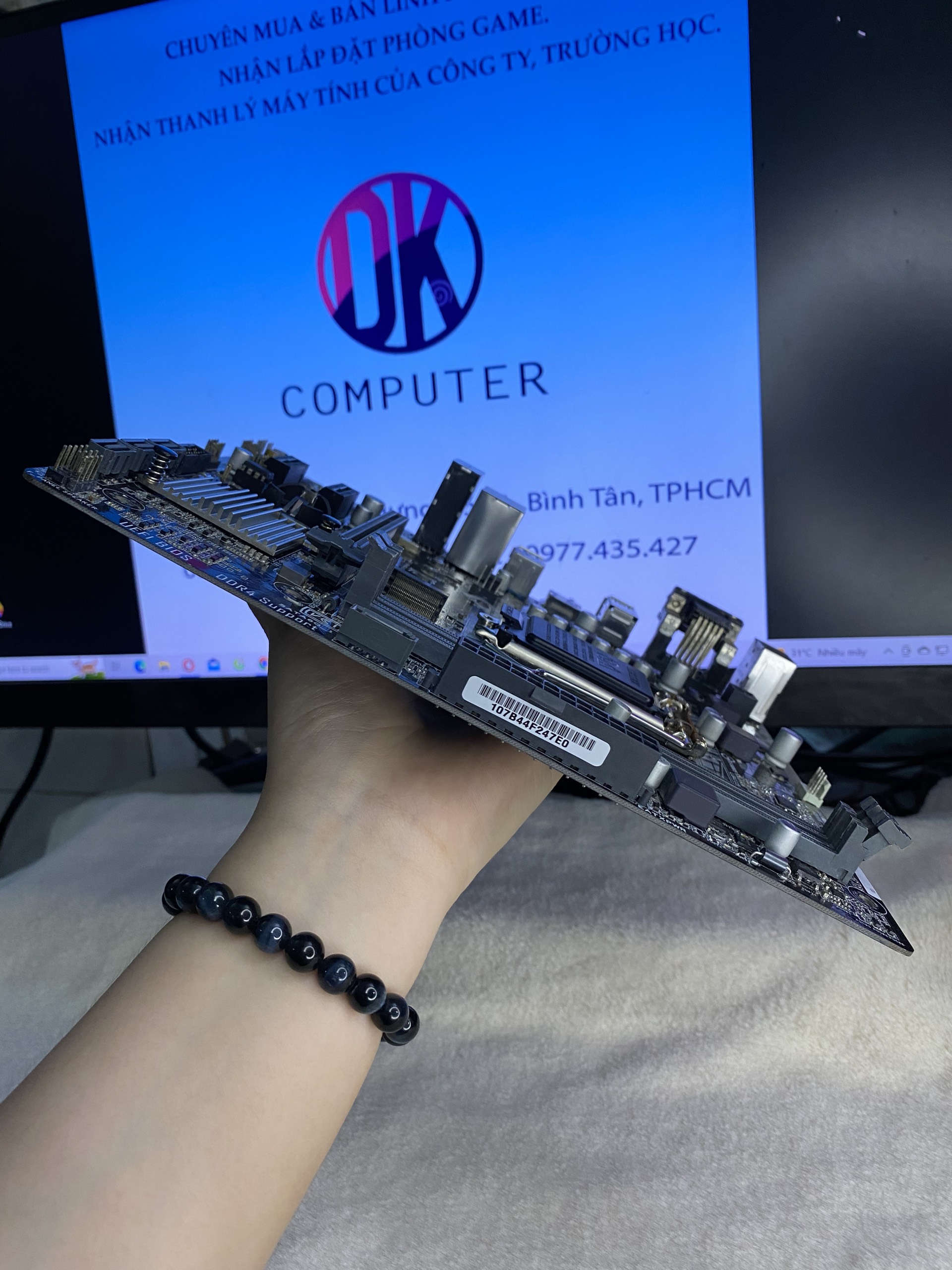 [DKCOMPUTER] Bo mạch chủ MAINBOARD ASUS H110M-E/M.2 KÈM FE