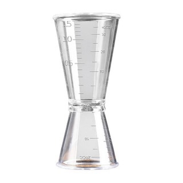 Ly đong nhựa 2 đầu 20-40cc