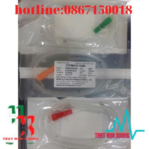 Dây xông cho ăn silicol mền các số 6 ,8, 10,12, 14 ,16 ,18