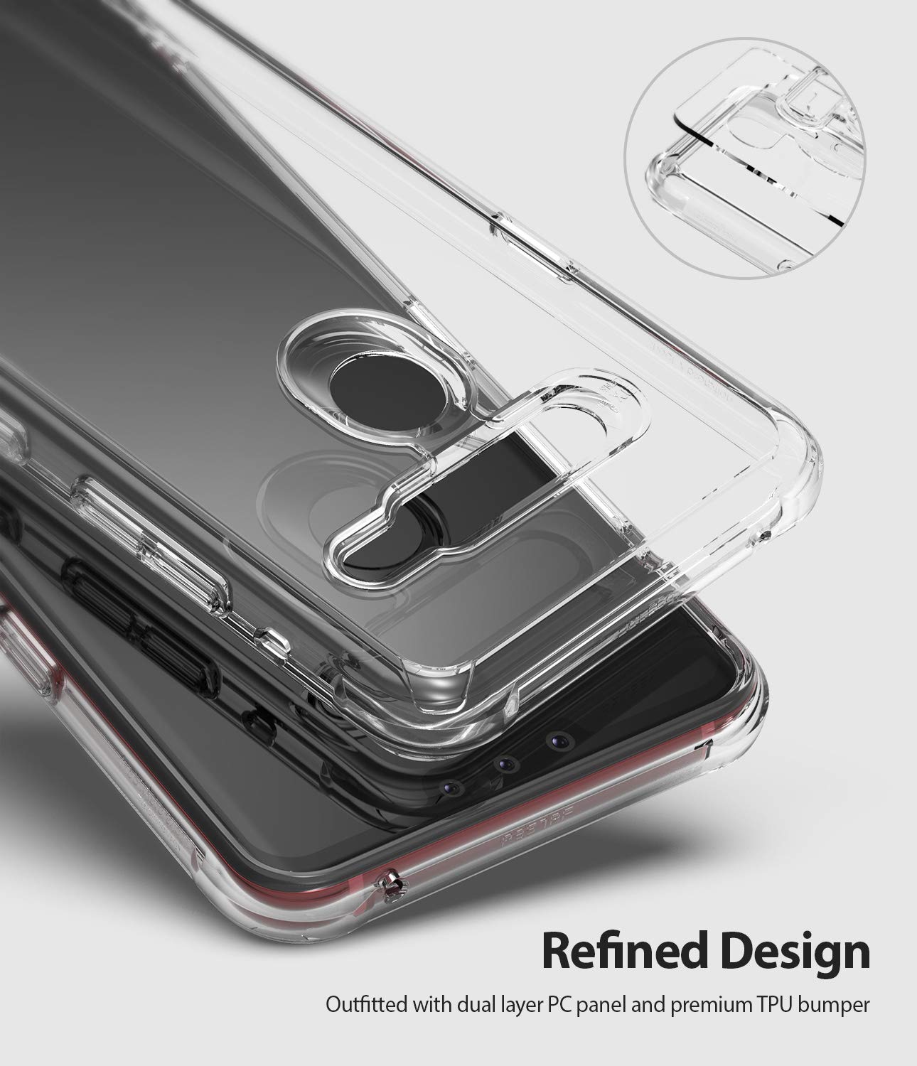 Ốp lưng LG G8 Ringke Fusion Hàn Quốc (Ringke Fusion Korea Case for  LG G8)