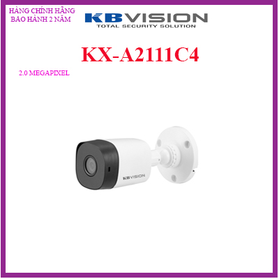 CAMERA KX-A2111C4 2.0 MEGAPIXEL KBVISION