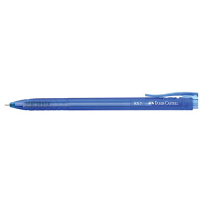 Faber-castell-bút bi rx7 0.7, blue